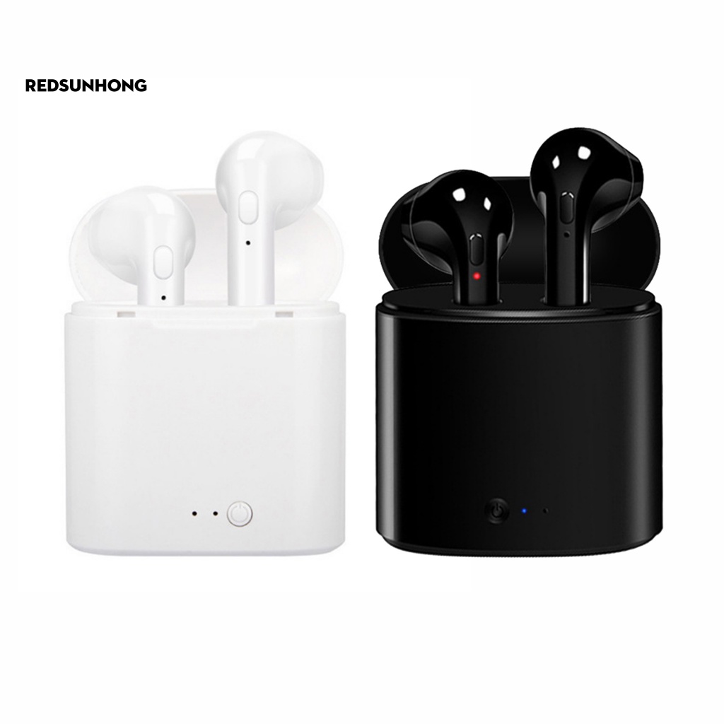 Tai Nghe Bluetooth 5.0 i7S Có Nút Điều Khiển Âm Lượng Cao