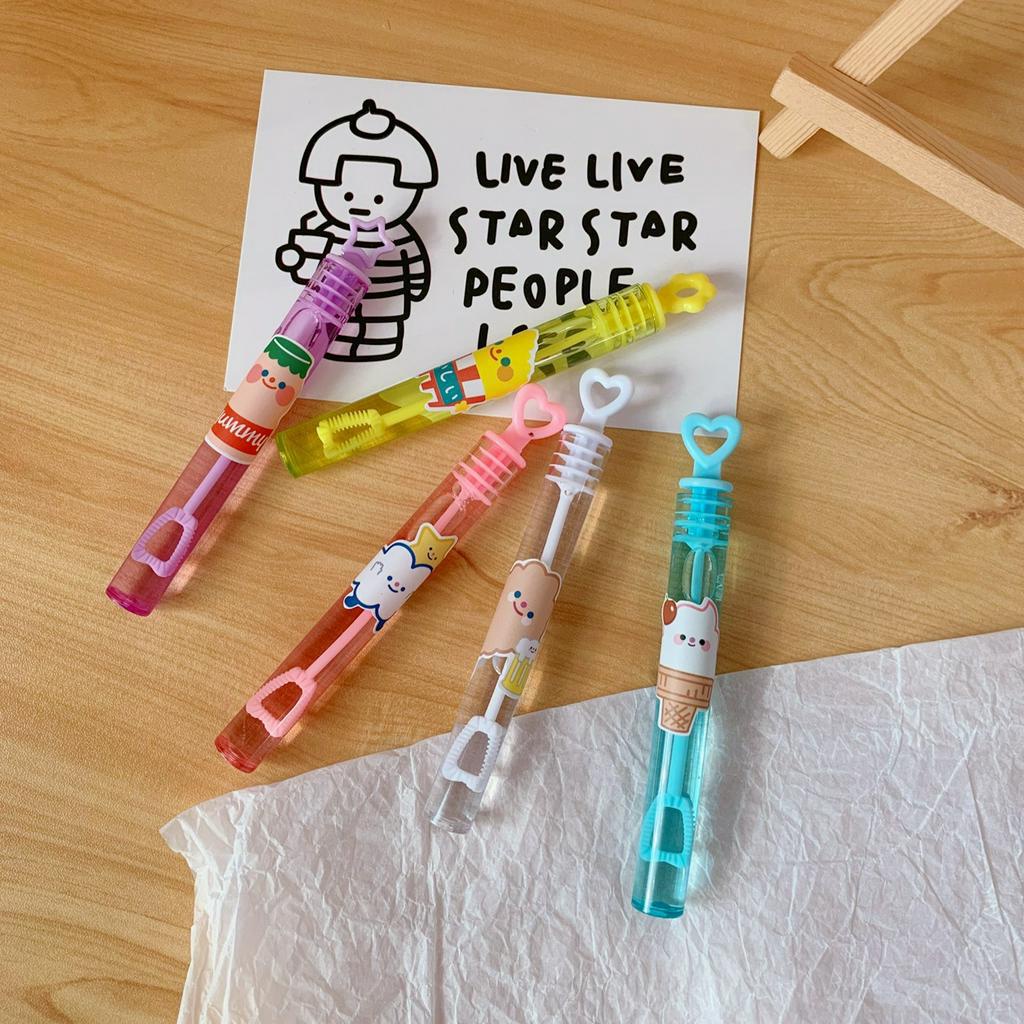 Cây thổi bong bóng xà phòng, đồ chơi giảm stress siêu đáng yêu