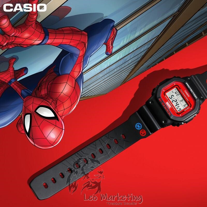 Đồng Hồ Nam Casio Spider Man Full Chức Năng