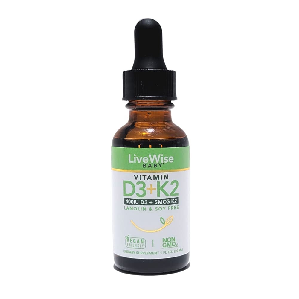 Vitamin D3 K2 LiveWise baby Mỹ 30ml