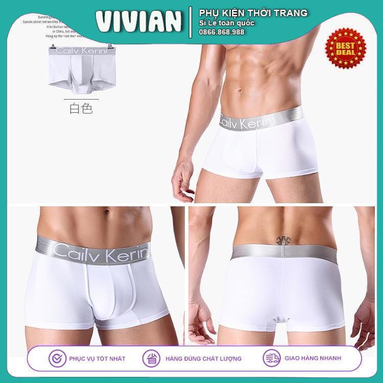 Sịp Đùi Nam CK 🪐HOT TREND🪐 Đồ lót Boxer Nam Phong cách Thể thao, thoáng khí, đai lớn co giãn 4 chiều và mạnh mẽ TÚI ZIP