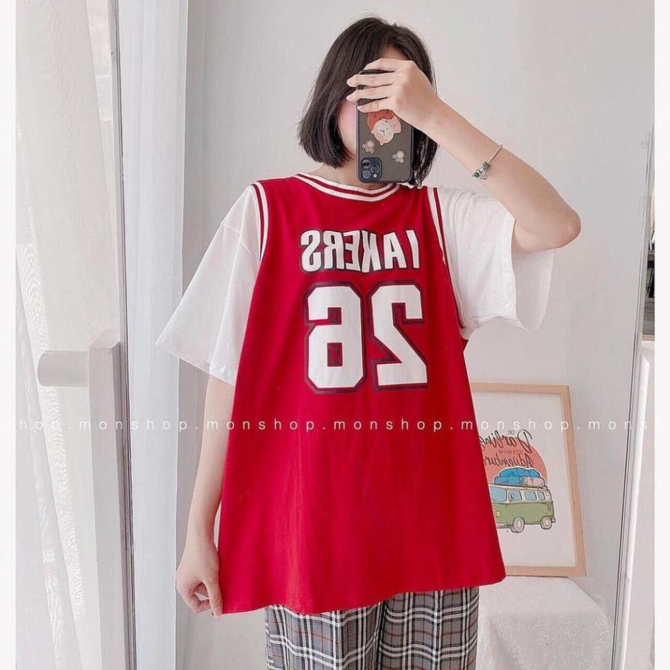 Set bộ thể thao bóng rổ IAKERS áo số 26 quần short V viền 2 line