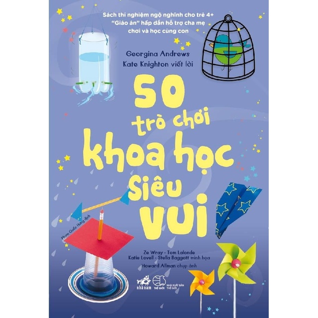 Sách - 50 Trò Chơi Khoa Học Siêu Vui