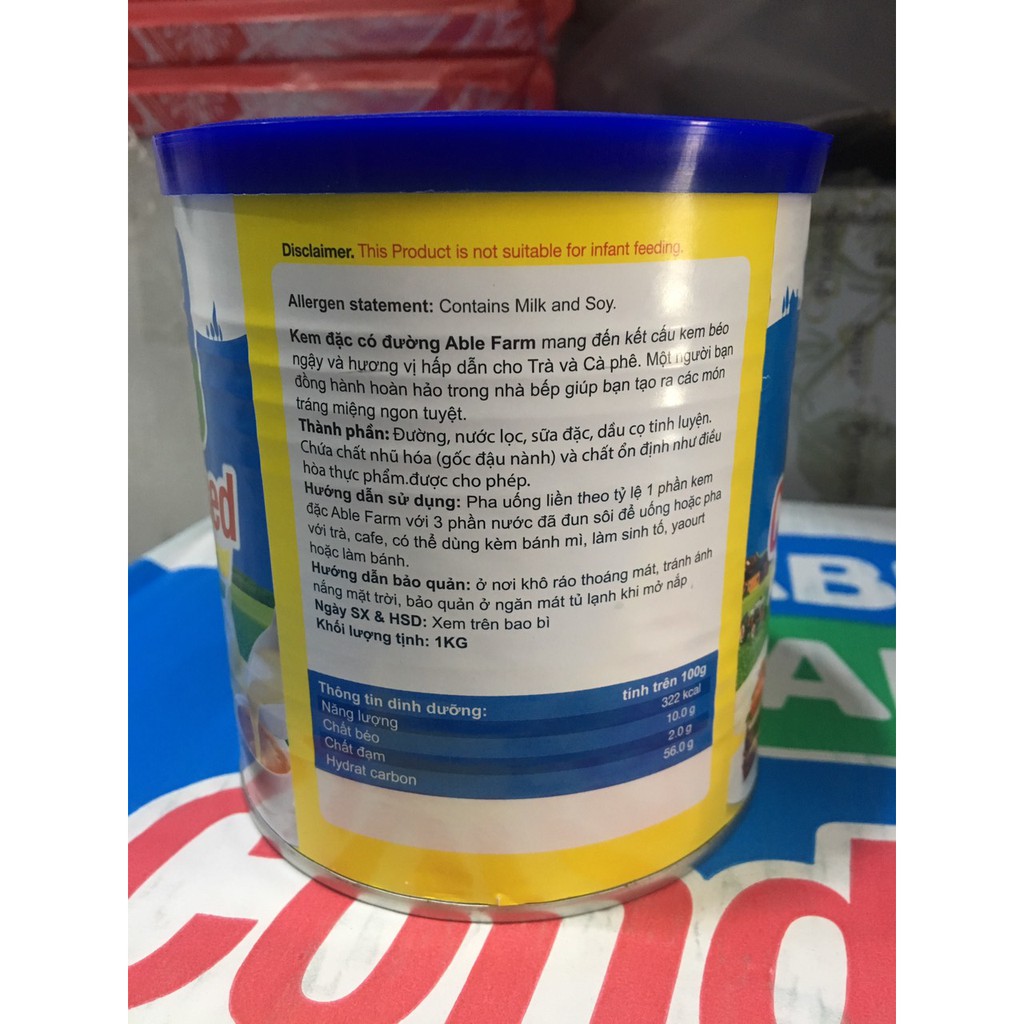Sữa đặc có đường Able Fram | BigBuy360 - bigbuy360.vn