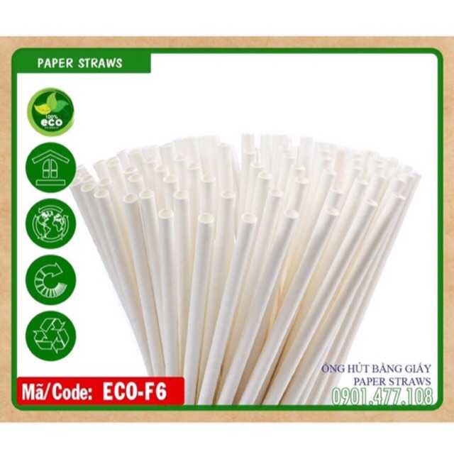 Ống hút giấy 400c/thùng