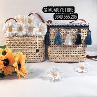 Giỏ lục bình vuông hoạ tiết tuỳ chọn