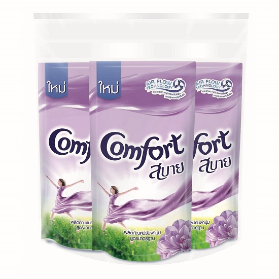 Sét 3 túi comfort đủ màu (Xanh,Trắng,Tím,Hồng,Đỏ) 580ml/túi