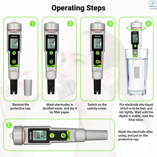 Bút Đo Độ Mặn 2 Trong 1 Tiện Dụng