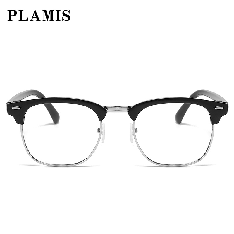 Mắt kính nam nữ PLAMIS bằng kim loại chống bức xạ và ánh sáng xanh