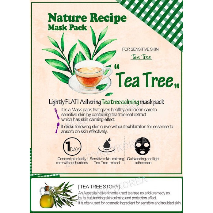 Mặt Nạ Dưỡng Da Secret Key Nature Recipe Mask Pack | BigBuy360 - bigbuy360.vn