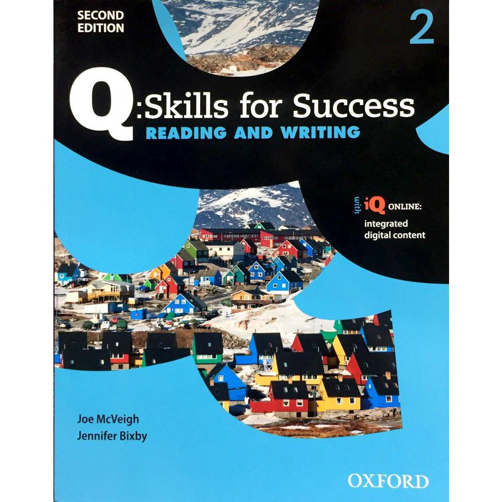 Sách - Q Skills for Success: Level 2: Reading & Writing Student Book with IQ Online