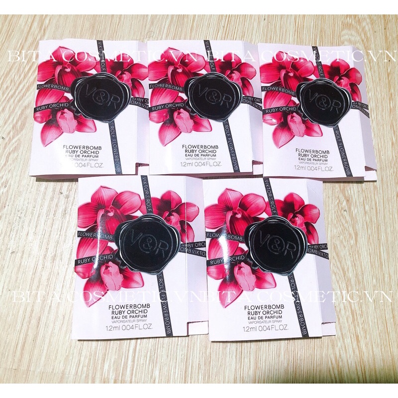 Vial Nước Hoa Fl0werb0mb Ruby Orchid EDP [1,2ml]
