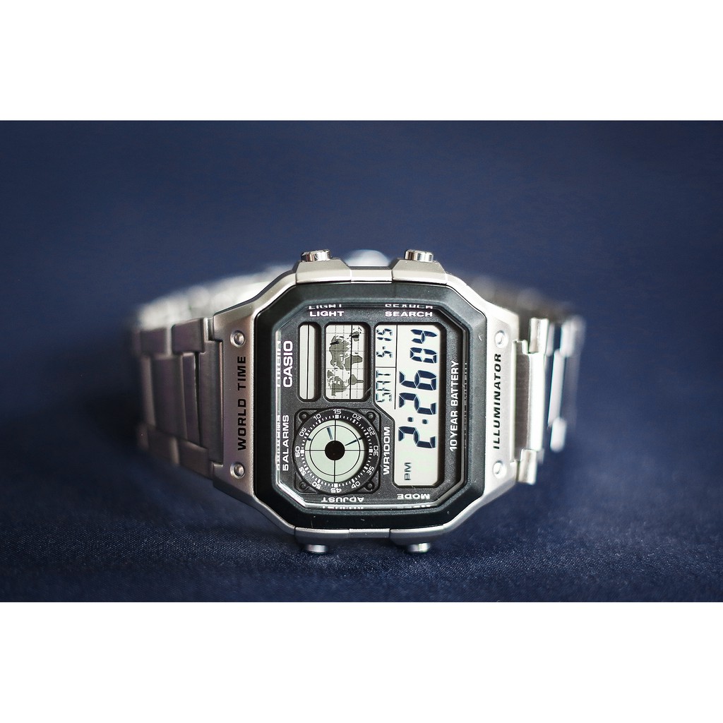 đồng hồ nam CASIO AE1200WHD