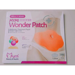 5 Miếng dán tan mỡ bụng Wonder Patch