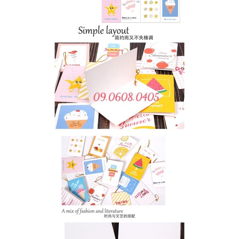 🎉🎁  Set 96 và 120 Thiệp 🎉🎁