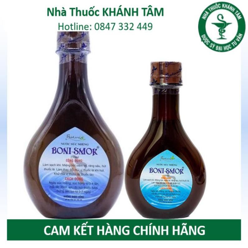 ! Nước súc miệng Boni Smok - Nước súc miệng cai thuốc lá [BoniSmok] ! !