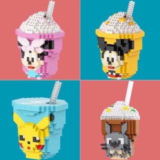Bộ Lắp Ráp Lego Hình Ly Trà Sữa Pikachu