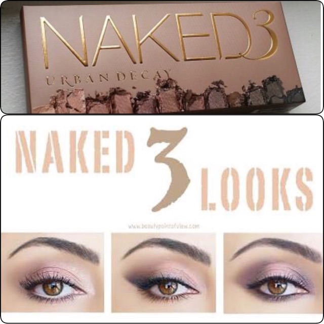 (hàng Mới Về) Bảng Phấn Mắt Naked 5 Urban Decay 3 Trang Điểm Nghệ Thuật