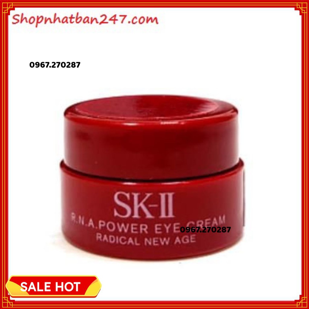 [Giá tốt] Kem mắt SKii mini 2.5g - 100% Authentic - Chính hãng