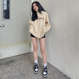 HOODIE BASEBALL LOGO SAND