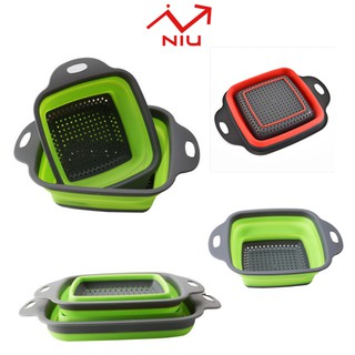 Rổ Silicone Gấp Gọn Đa Năng
