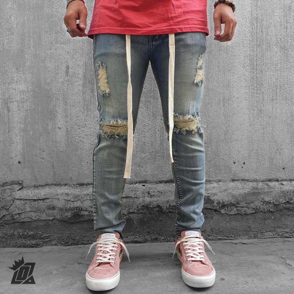 [Update] Quần Jeans Nam Rách Gối Khóa Zip Thương Hiệu PACSUN ( Hàng VNXK) *