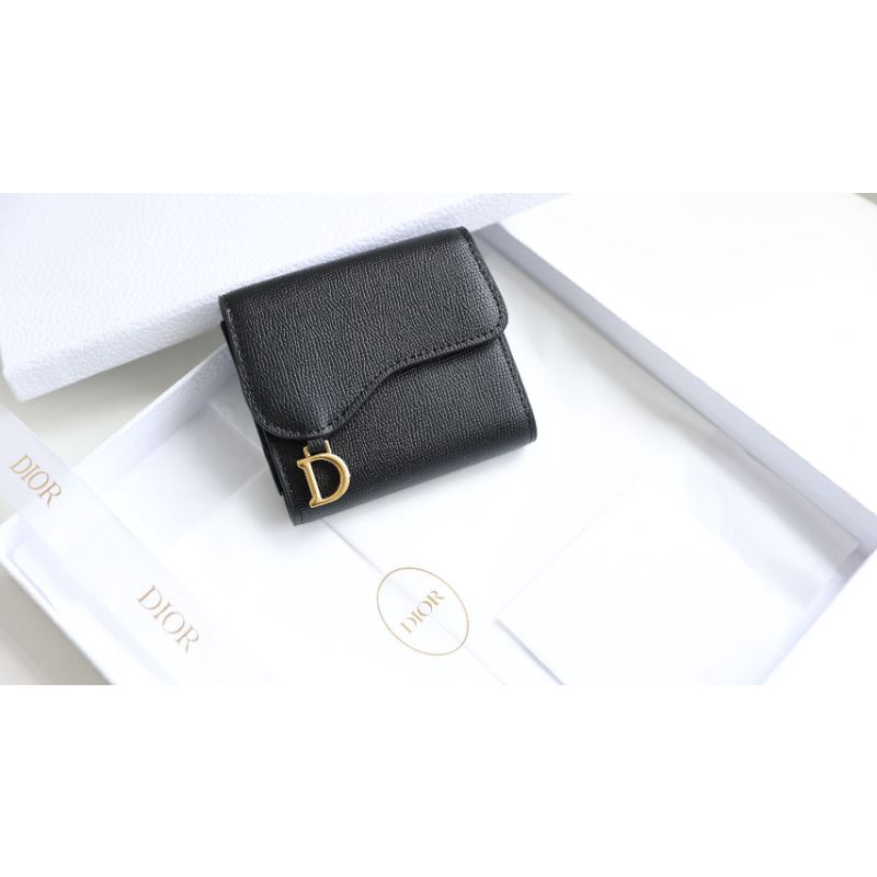Ví nữ ngắn D.I mini sz11cm 2 màu phom đẹp xinh dã man
