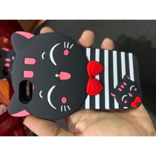 Ốp lưng iphone 5, 5SE mèo đen