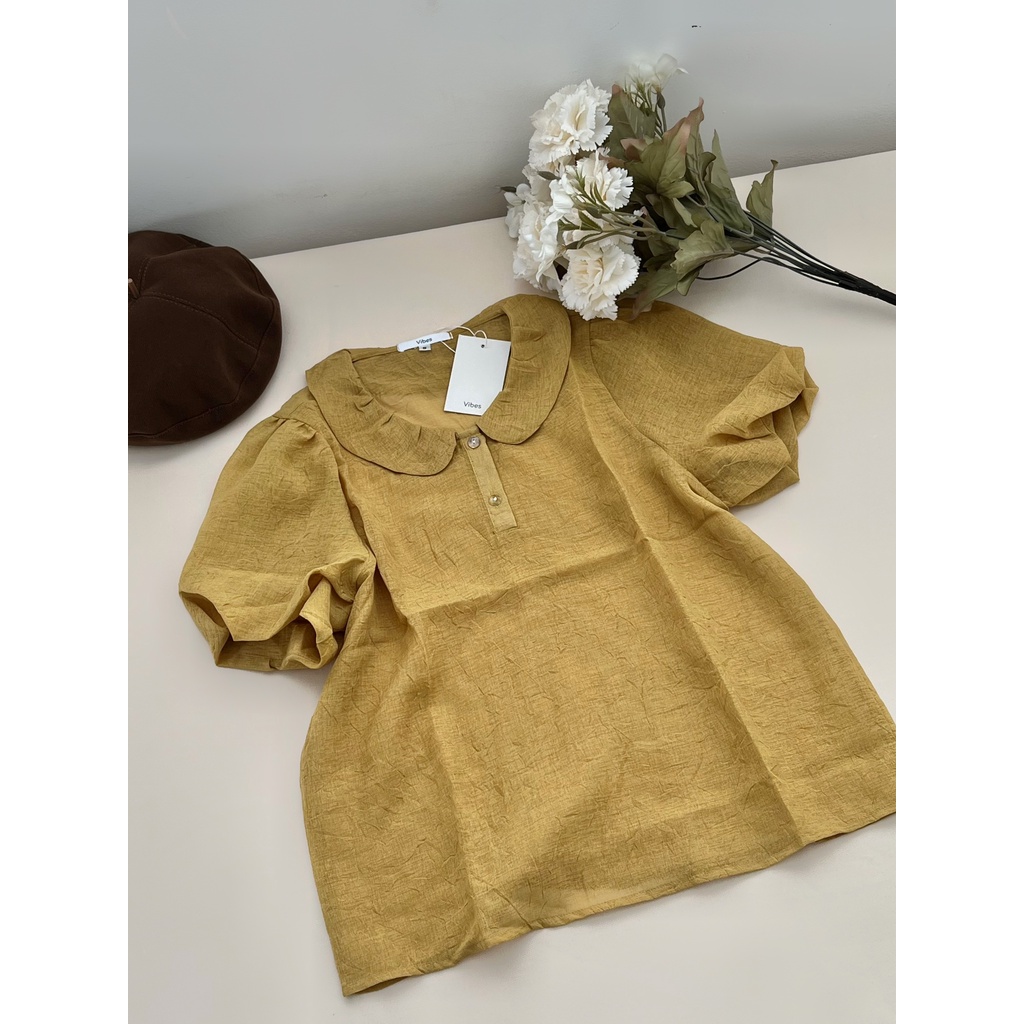 ÁO TƠ PHỐI CỔ SEN_AV1312