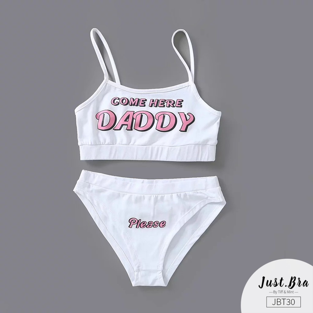 Set đồ lót nữ Just Bra come here daddy gợi cảm JBT30