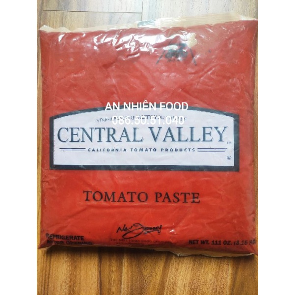 Sốt Cà Chua Central Valley Cà Chua Xay Dạng Túi 3KG Tomato Paste