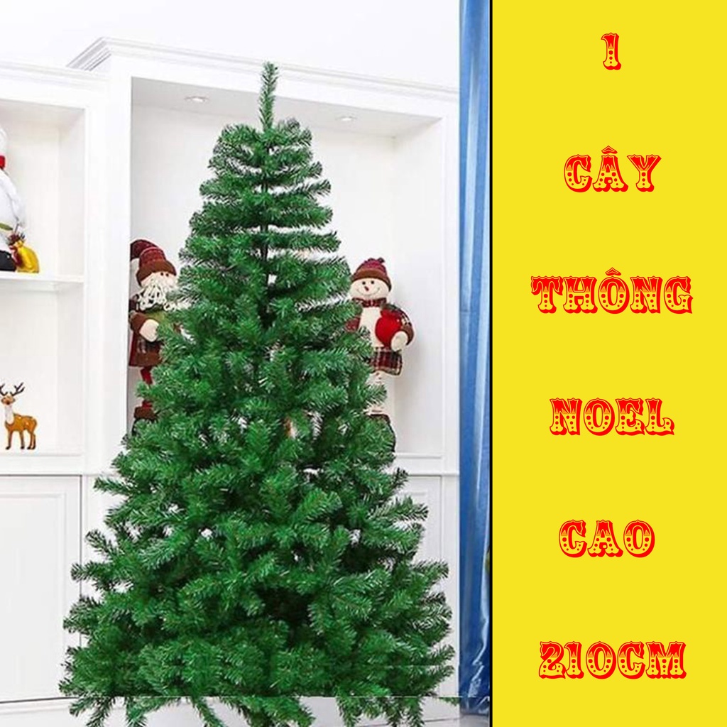 Cây thông noel trang trí giáng sinh đủ loại cây thông 90cm, 1m2, 1m5, 1m8, 2m1, 2m4, 3m hàng Việt Nam chất lượng cao