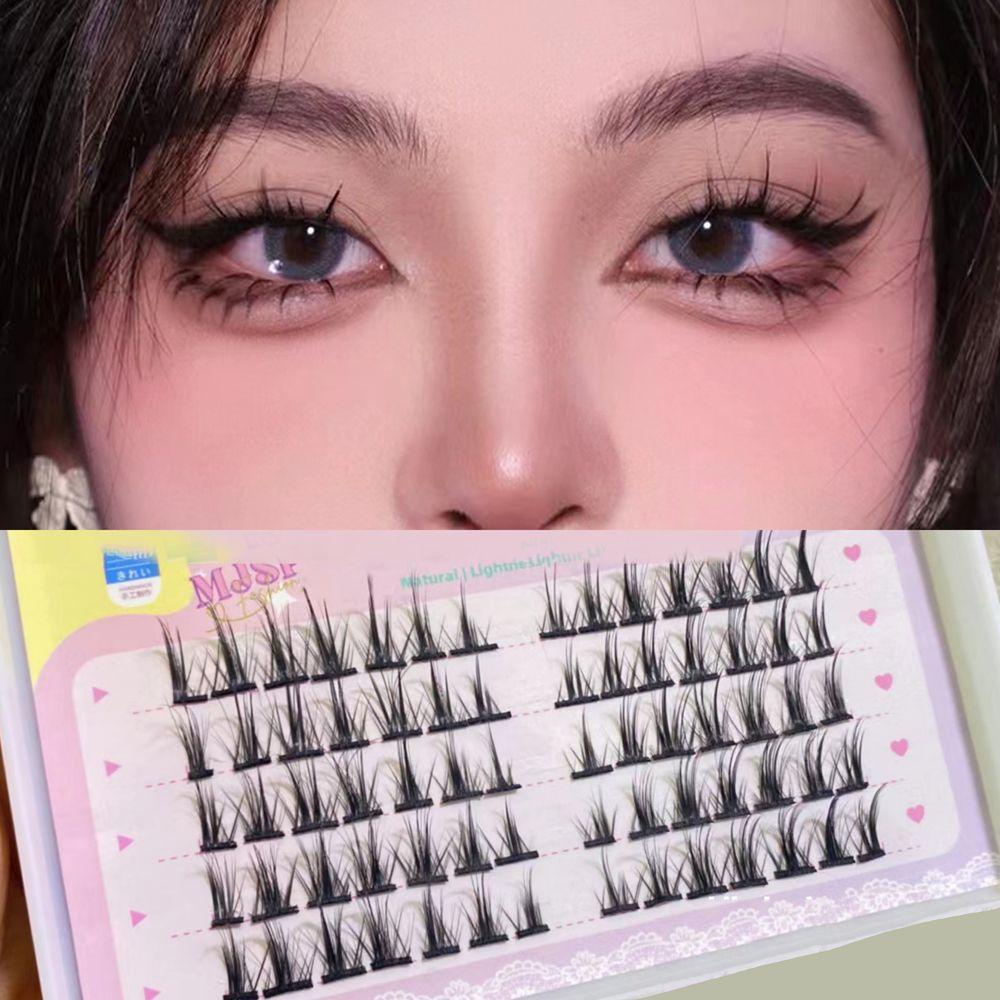 MOCHO Cụm Lông Mi Giả Dài Hỗn Hợp Trang Điểm Làm Đẹp Cá Nhân DIY