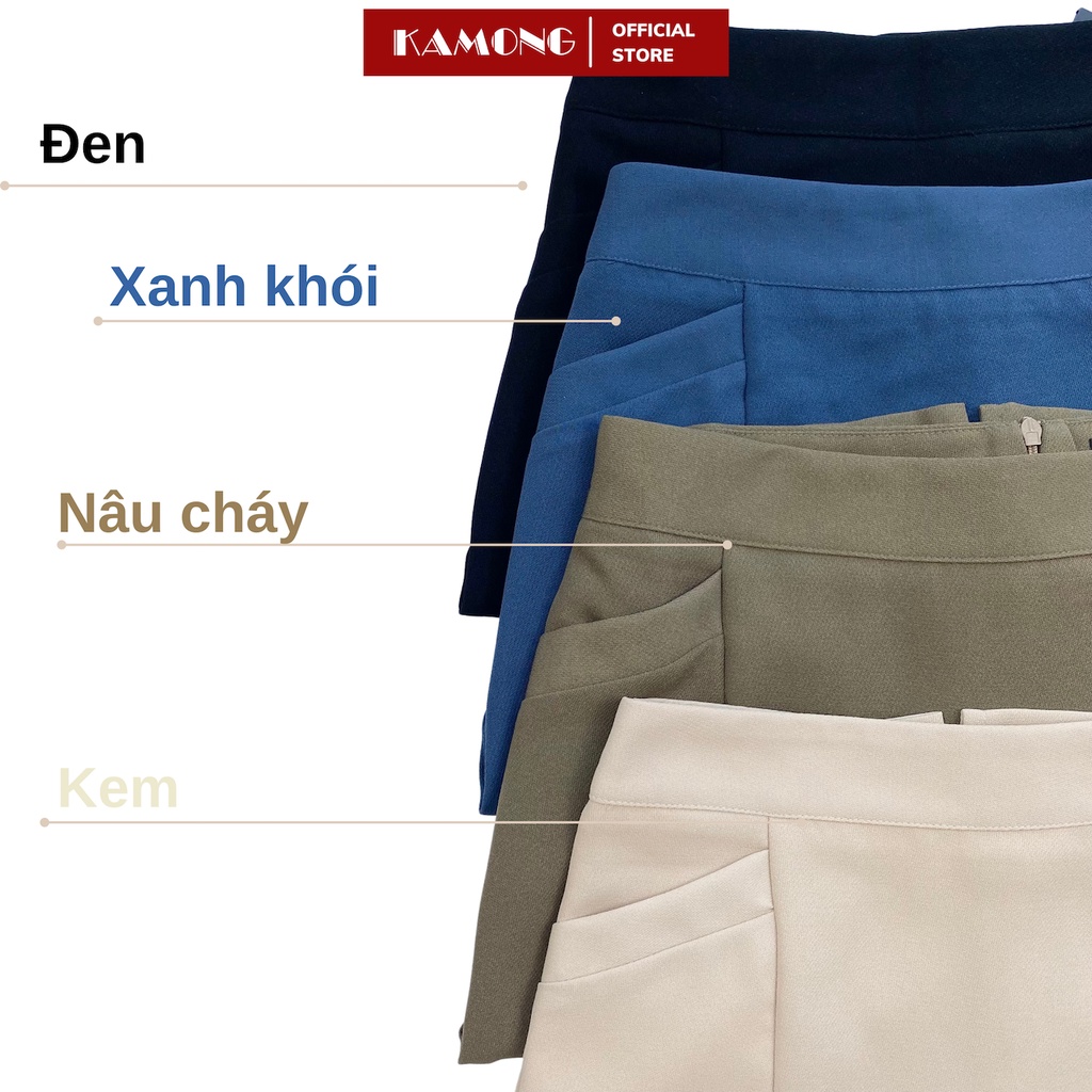 Chân váy bút chì ngắn công sở KAMONG CV004
