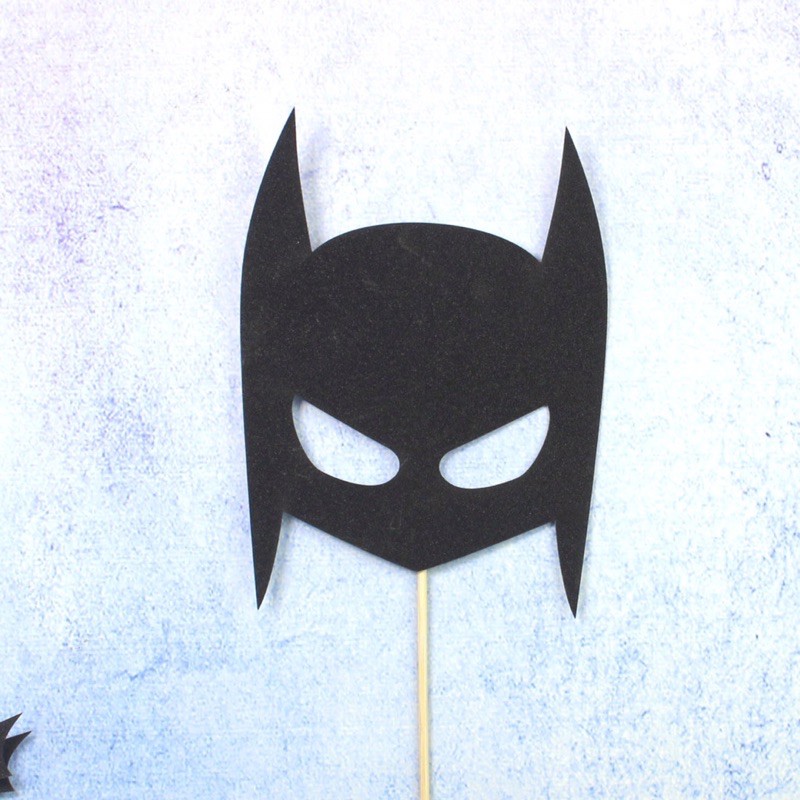 Set que cắm Batman trang trí bánh kem (10.22)