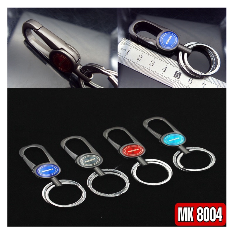 Móc khóa Ô tô xe máy cao cấp móc đĩa quần - Móc chìa khóa inox không gỉ