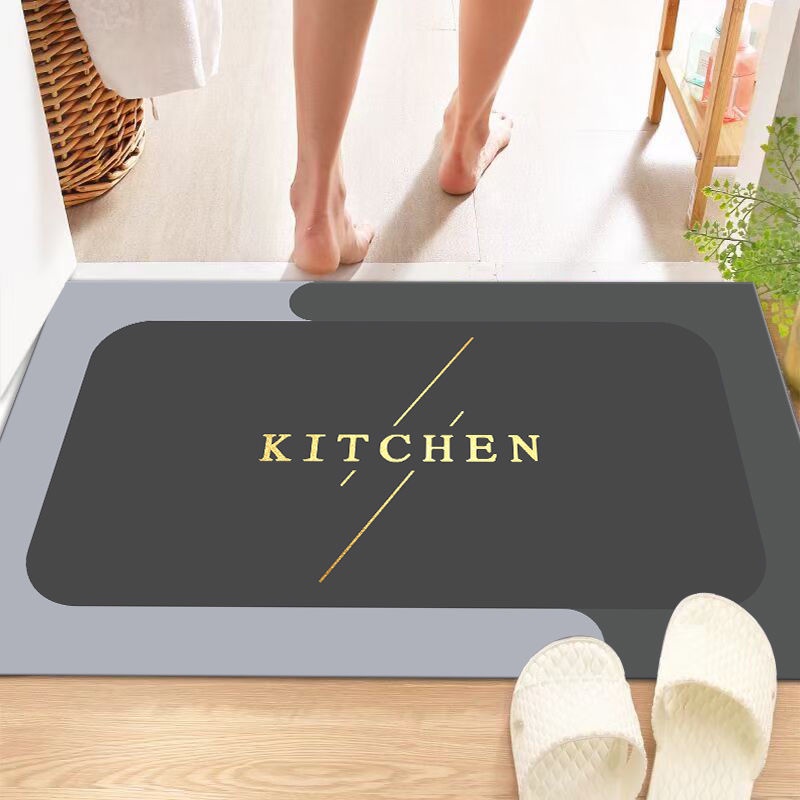 Thảm Lót Sàn Nhà Bếp / Nhà Bếp / Phòng Tắm Chống Trượt / Thấm Hút Dầu / Chống Bẩn Tiện Dụng