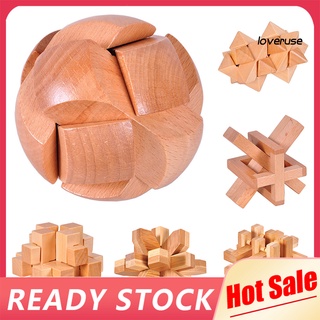 Đồ Chơi Mở Khóa Khổng Minh Bằng Gỗ