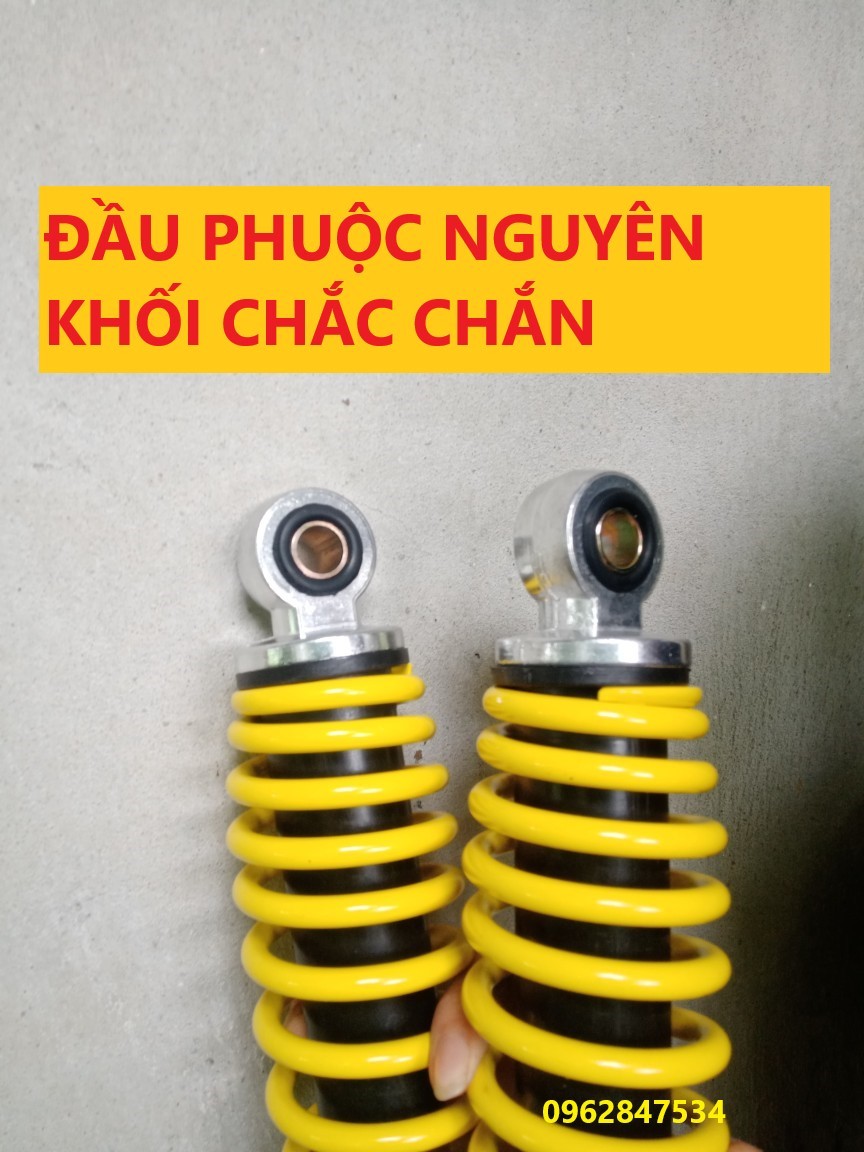 Phuộc sau Nice gắn Wave, Dream, Cub, Future, Axelo, Elegant Giá 1 CẶP GIÁ RẺ màu vàng