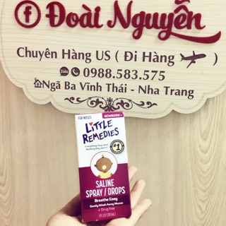 Nhỏ mũi Little Remedies
