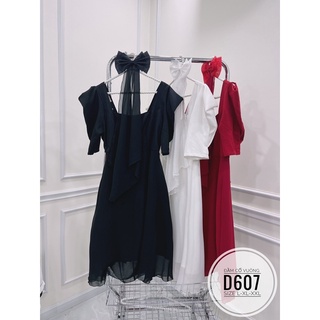 Bigsize nhung lê đầm cổ vuông d607