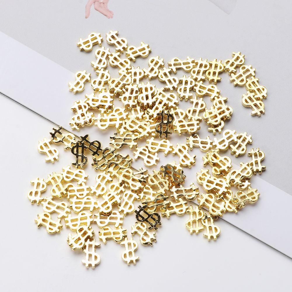 Hộp Phụ Kiện Trang Trí Móng 3D Lấp Lánh Cho Nữ|Hạt Charm Kim Loại Trang Trí Móng Tay