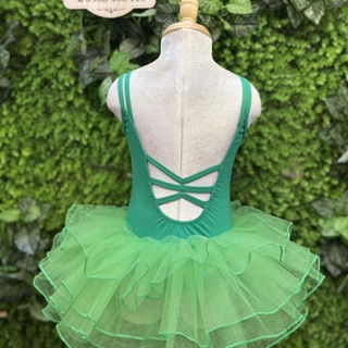 Váy múa ballet dây kép đan lưng (có sỉ từ 5c)
