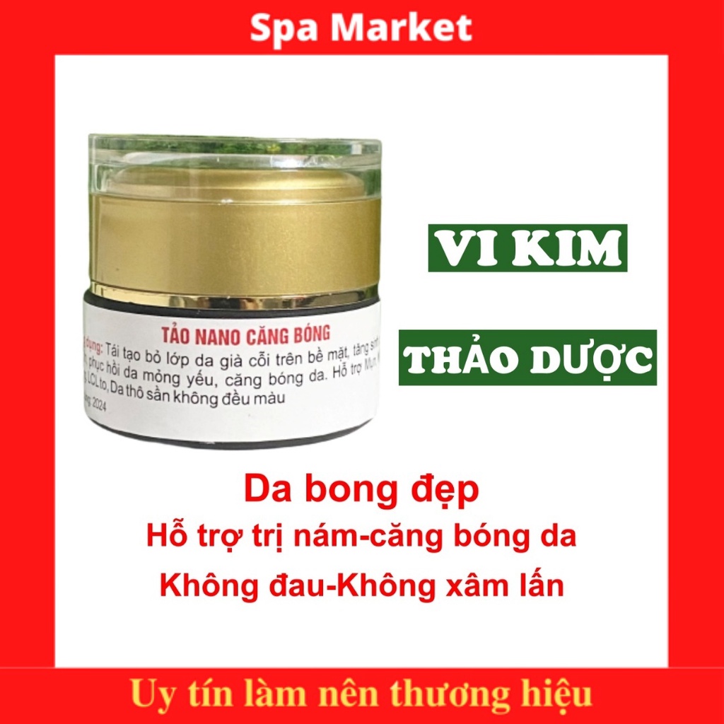 [Hàng Chuẩn] Tảo nano căng bóng (vi kim thảo dược mẫu mới)
