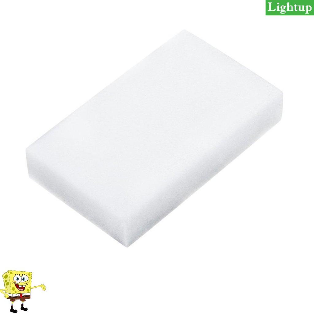 10 cái Magic Sponge Eraser Làm sạch Làm sạch Máy tạo bọt đa chức năng Màu trắng