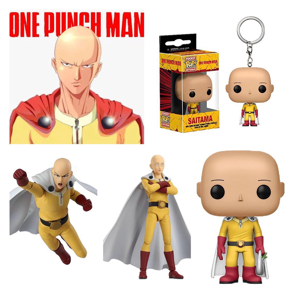 New Funko Pop One Punch Man Saitama Action Figure Cartoon Animation Toy Kids Babys Birthday Gifts