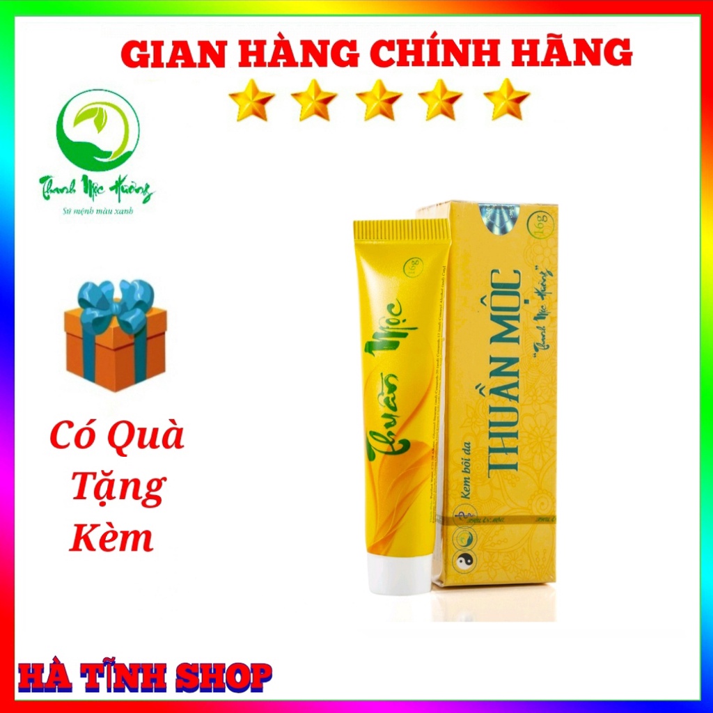 Thuần mộc bôi da kem bôi da thuần mộc kem bôi nấm ngứa THANH MỘC HƯƠNG chính hãng 16gr