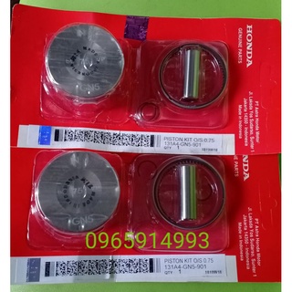 Piston xéc măng cots 3 cho wave dream chính hãng Honda