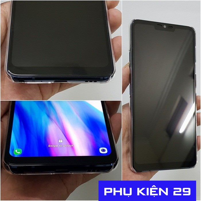 [LG G7/G7 ThinQ/G8/G8 ThinQ] Kính cường lực FULL màn FULL keo Glass Pro+ 9H