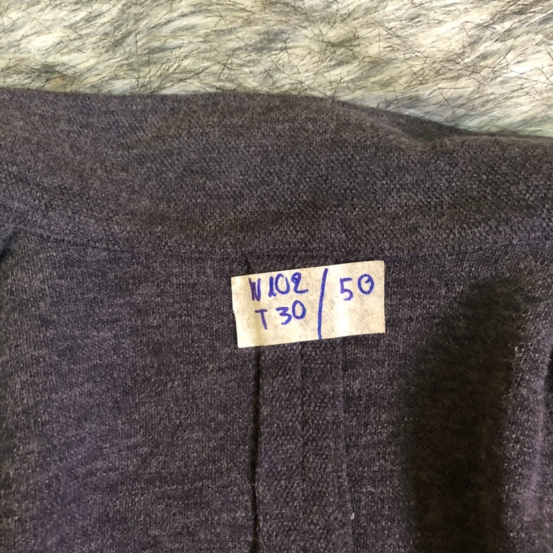 Áo khoác vest blazer đen xám 5 hàng si hàng 2hand